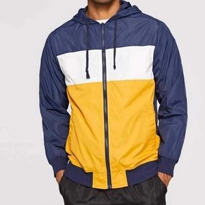 2/$15! Men’s Color Block Windbreaker